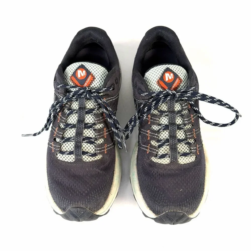 Merrell Womens Moab Flight J066816 Blue Running Trail Shoes Sneakers Size 7